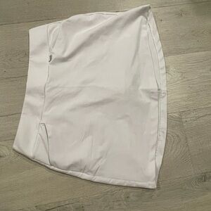 Golf White Mini Skirt